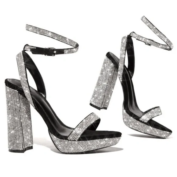 6, 6.5, 7 & 7.5💎💍Dripping Diamonds Platform H - Picture 8 of 8